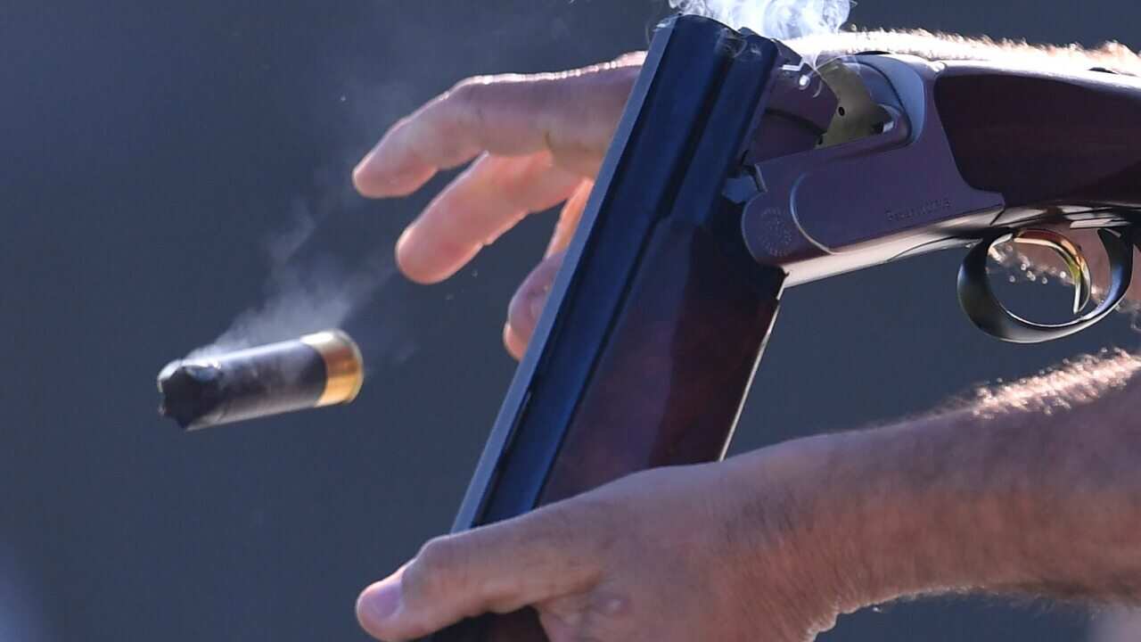 Belmont Shooting Centre on day ten of the XXI Commonwealth Games.