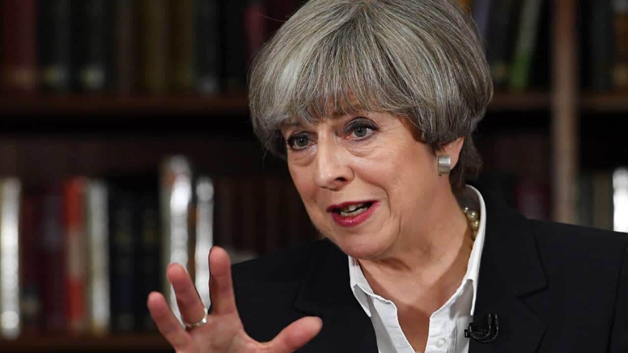 British Prime Minister Theresa May