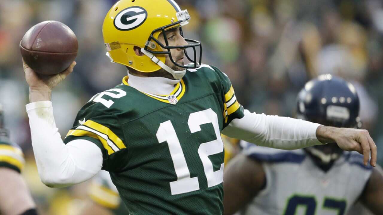 Green Bay Packers' Aaron Rodgers