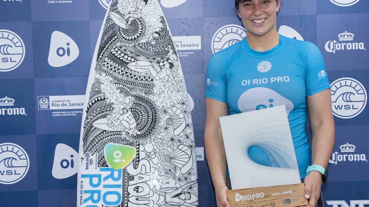Reinging World Champion Tyler Wright of Australia