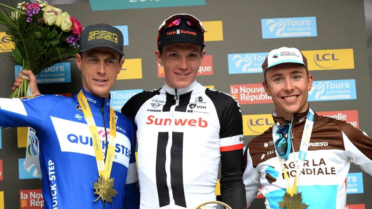 Paris-Tours podium