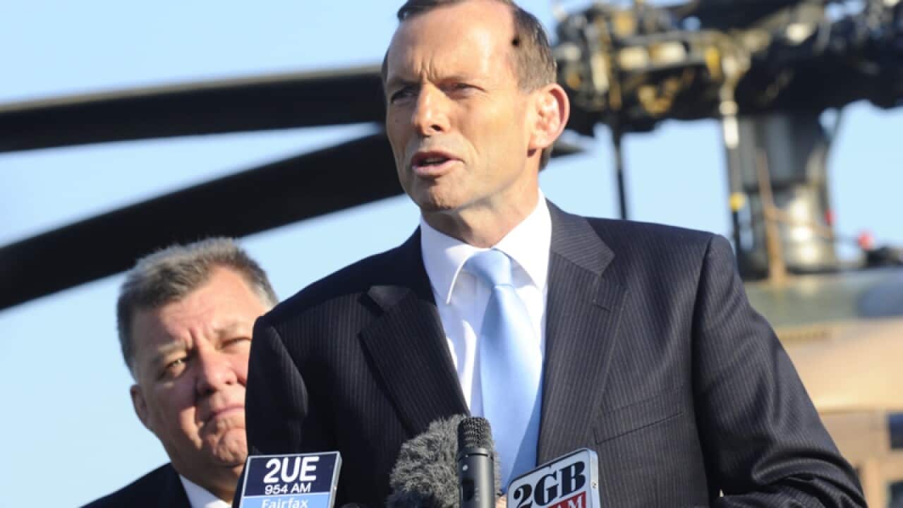 Opposition Leader Tony Abbott