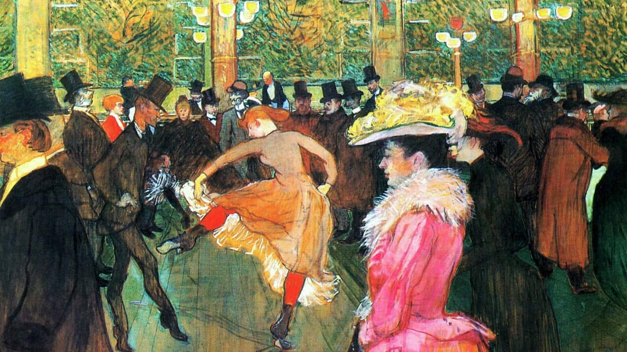 Henri de Toulouse-Lautrec: At the Moulin Rouge, The Dance