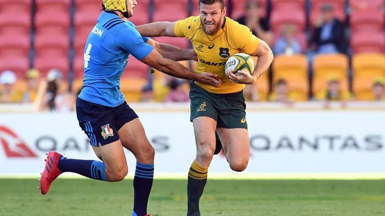 Former Wallabies player Rob Horne.