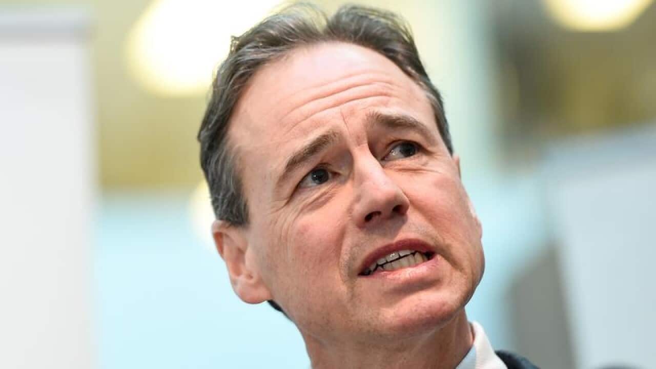 Health Minister Greg Hunt