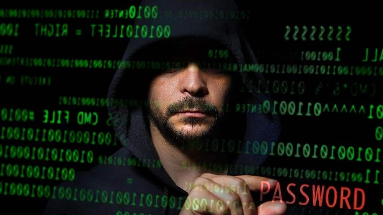 Concept stock photograph depicting Cyber Security theme
