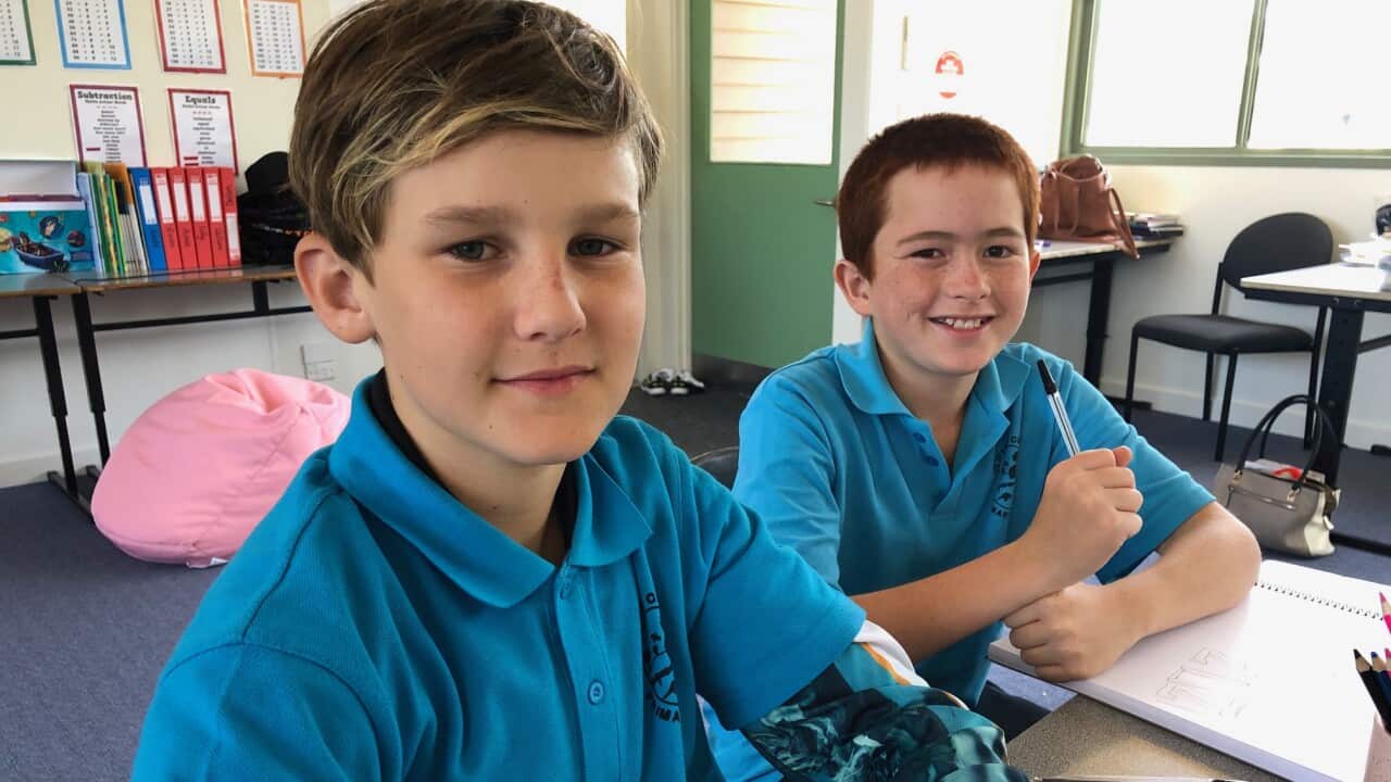 Jake Brunswick and Mitchell