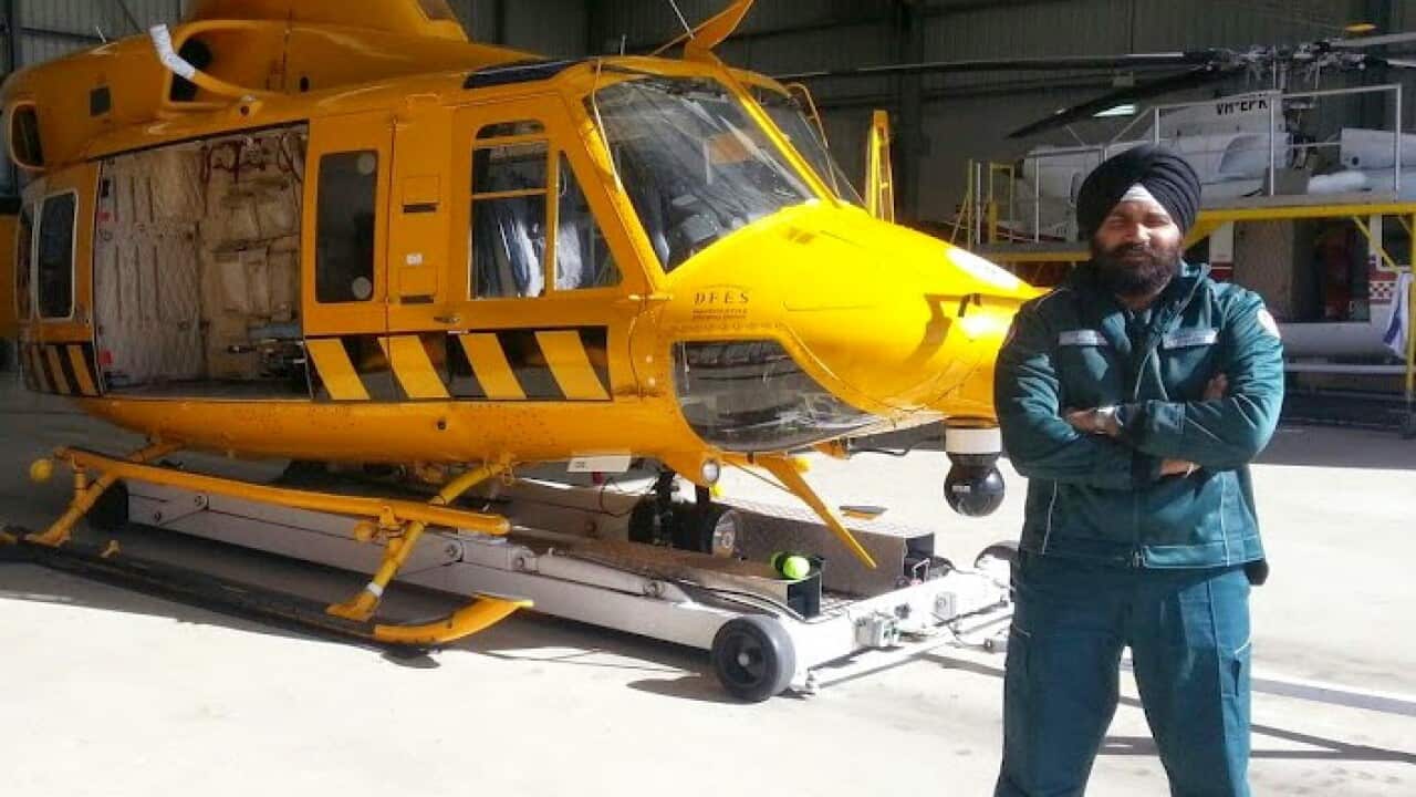 Gagandeep Singh Padda, who is featured prominently in a St john Ambulance WA video