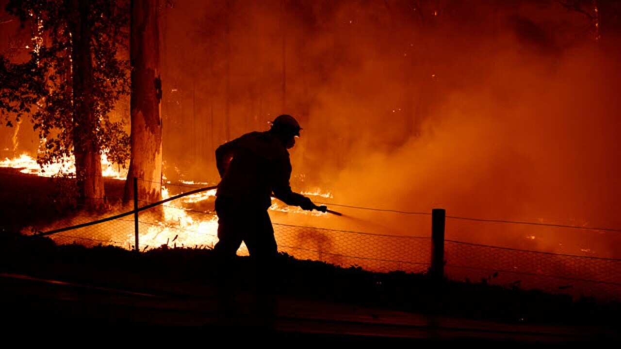 Bushfire warning