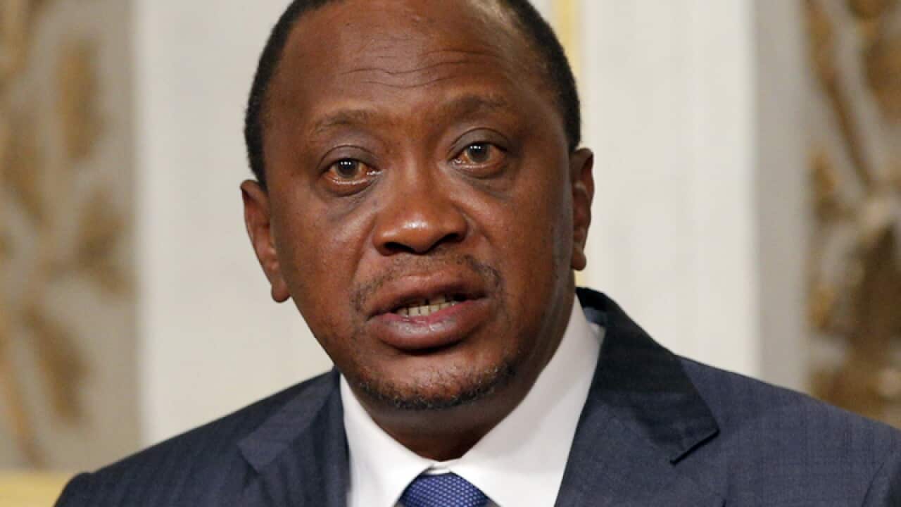 Kenyan President Uhuru Kenyatta