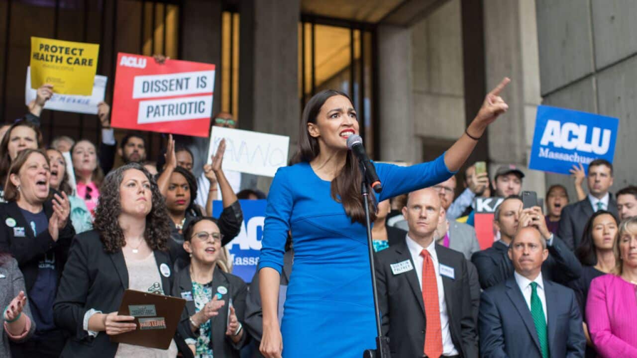Alexandria Ocasio-Cortez.