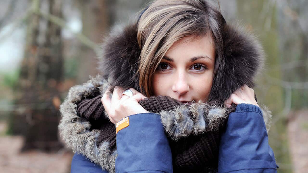 Why 'feels like' temperature is lower than standard temperature in winter?