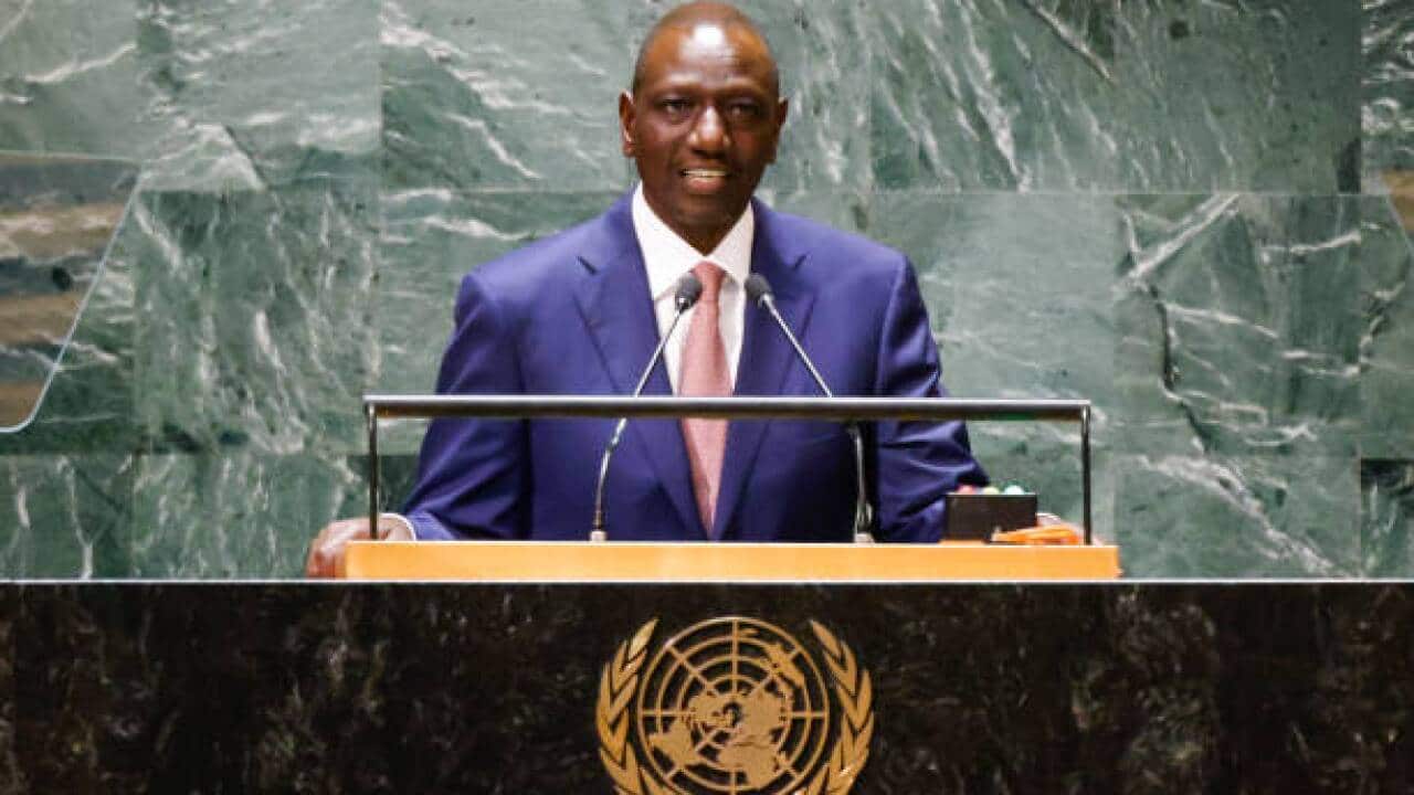 President of Kenya William Samoei Ruto