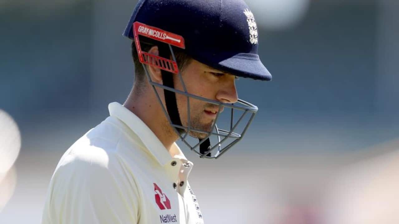 England veteran Alastair Cook.