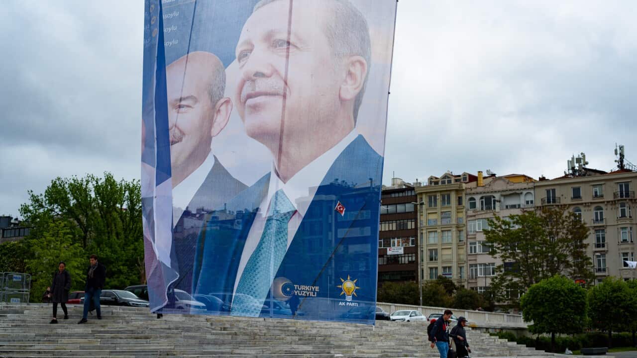 Turkey elections campaign in Barcelona, Spain - 11 May 2023