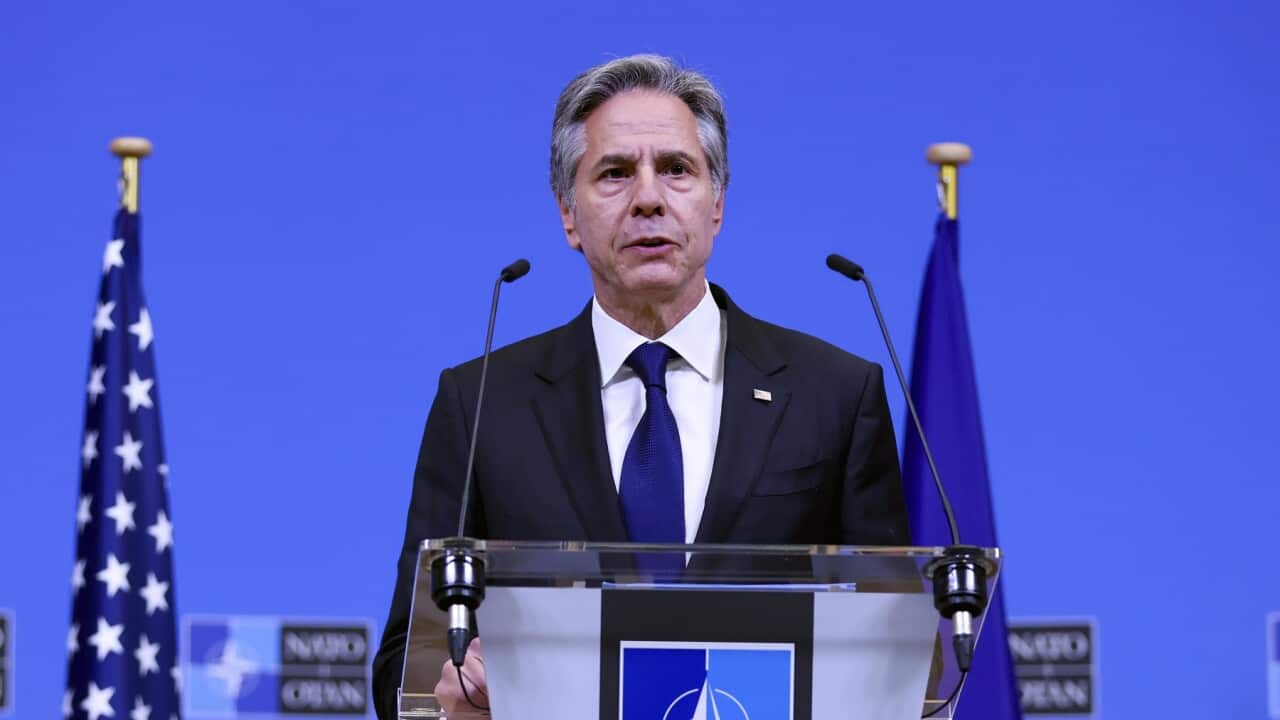 US Secretary of State Anthony Blinken has put Israel on notice (AAP)