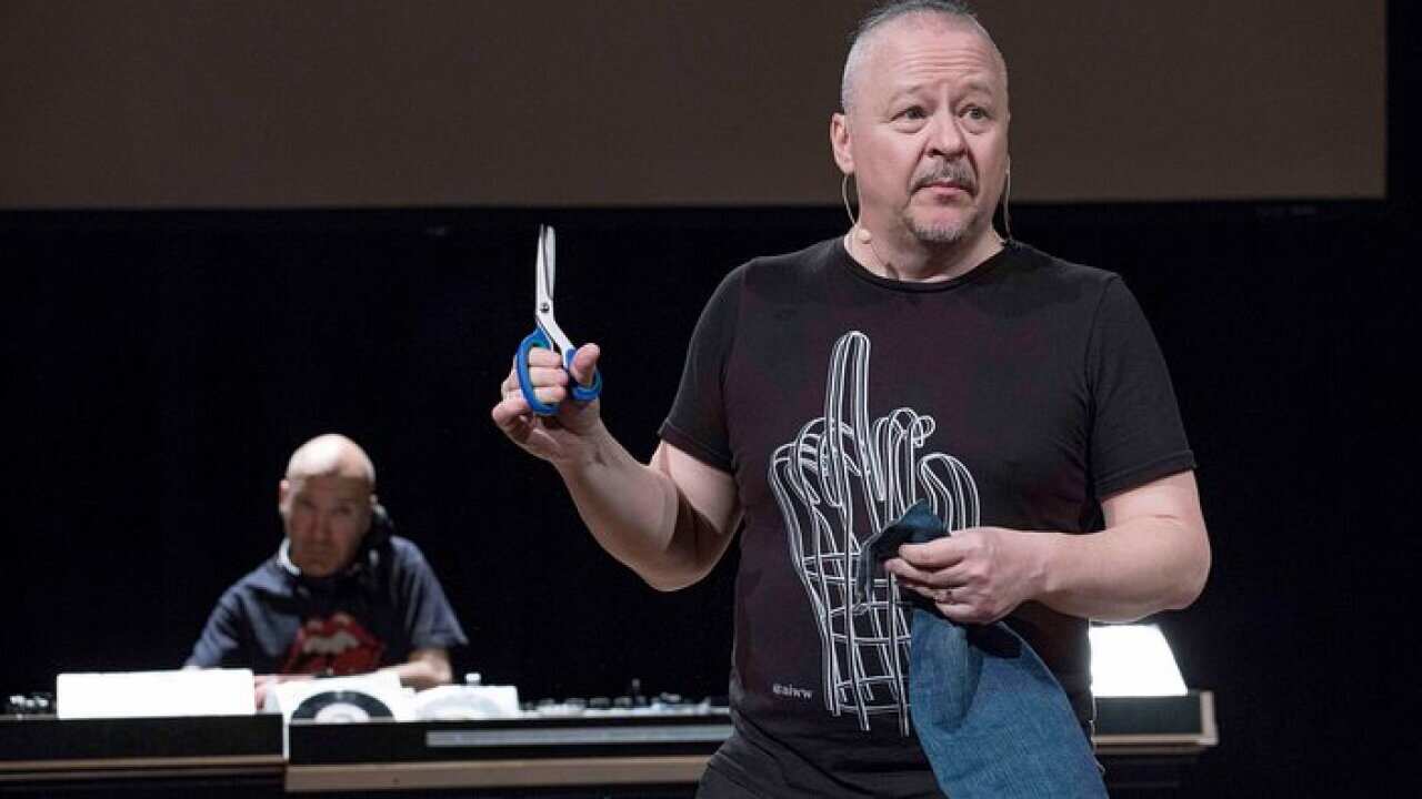 Nederland Amsterdam 31 mei 2018.Act for Democracy! Freedom Lecture: Belarus Free Theatre.Foto: Jan Boeve / Forum on European Culture