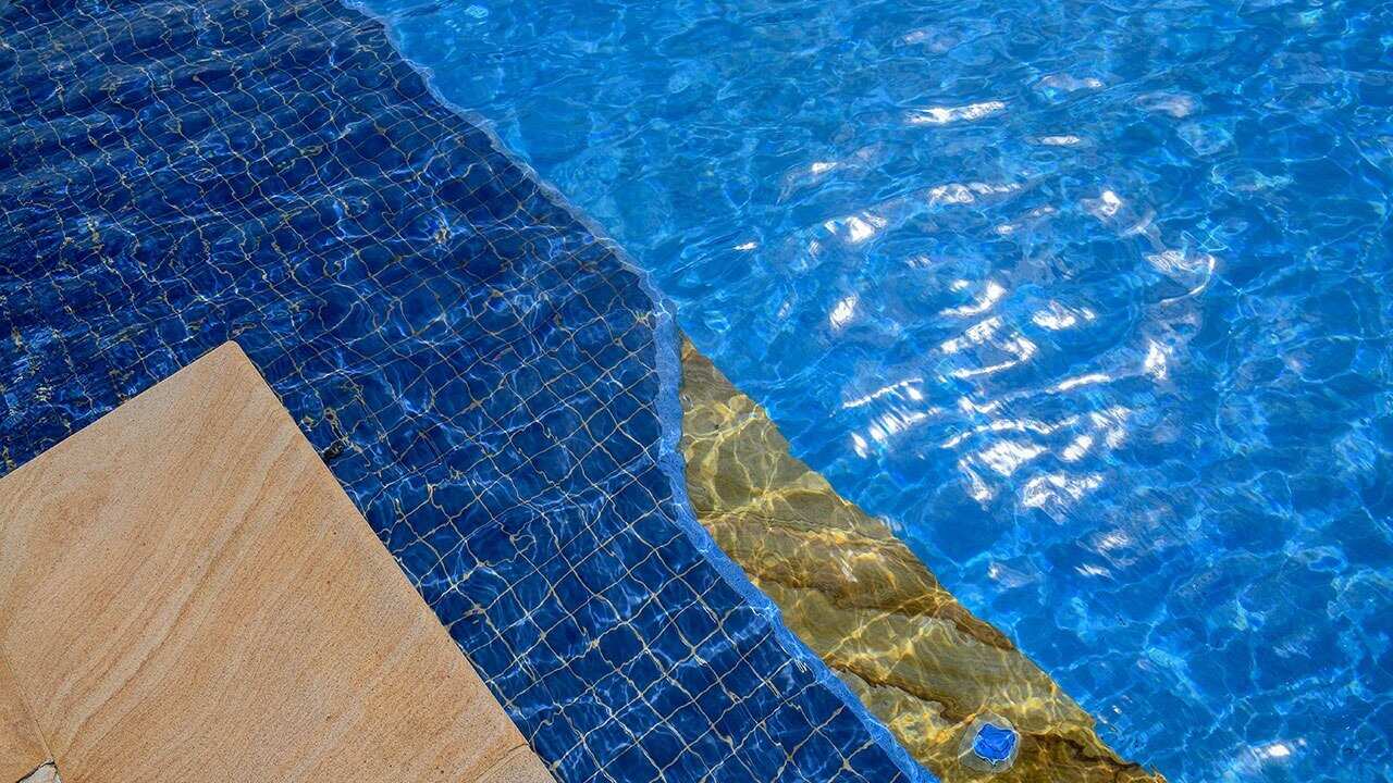 A stock image of a backyard swimming pool at a home in Sydney, Tuesday, October 17, 2017.