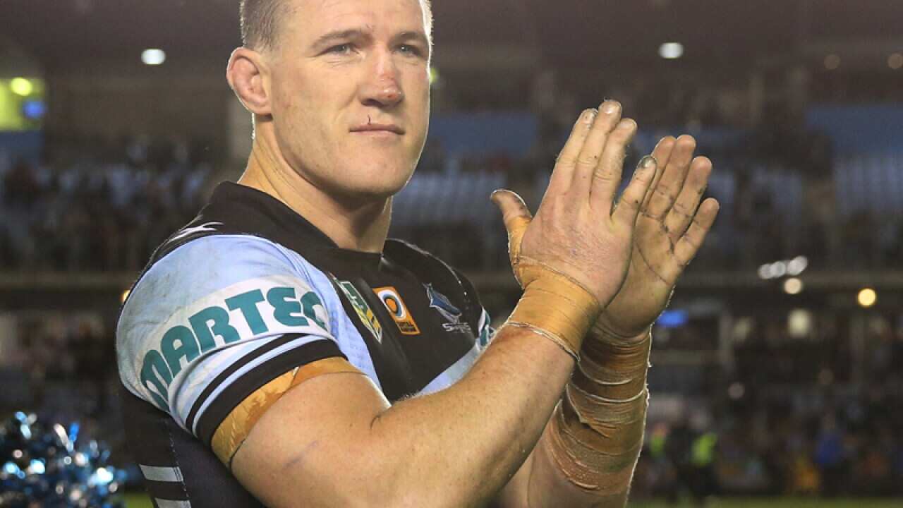 Paul Gallen of the Sharks