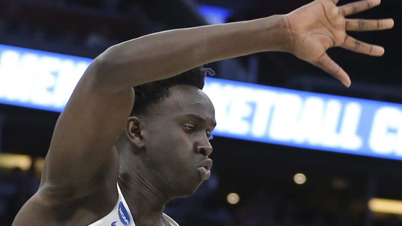University of Florida forward Gorjok Gak from Australia