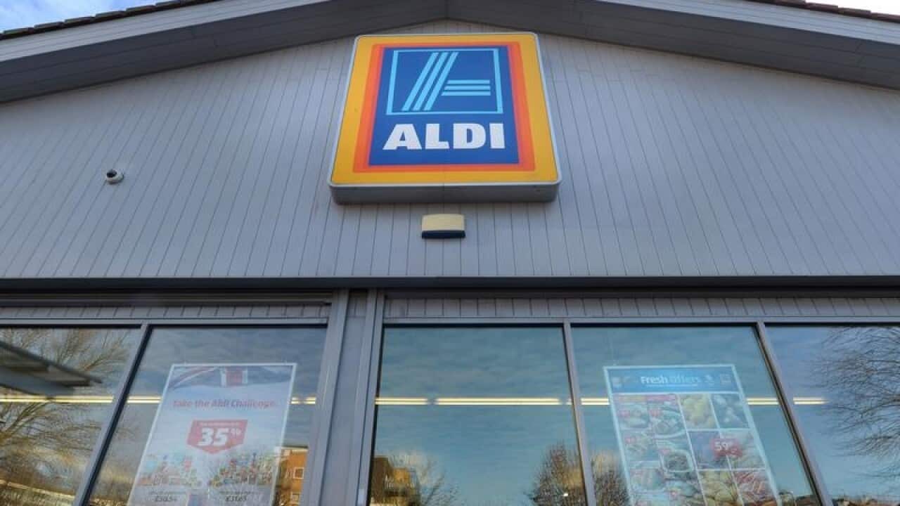 An Aldi supermarket