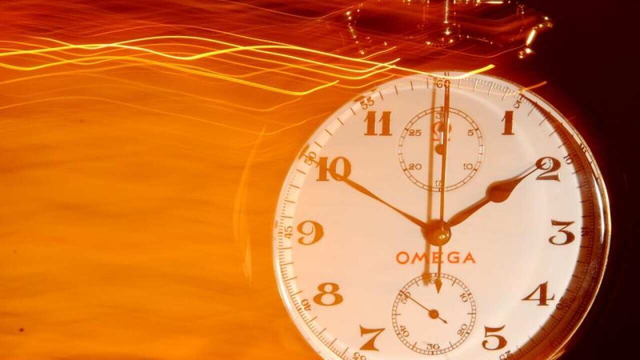 An Omega clock