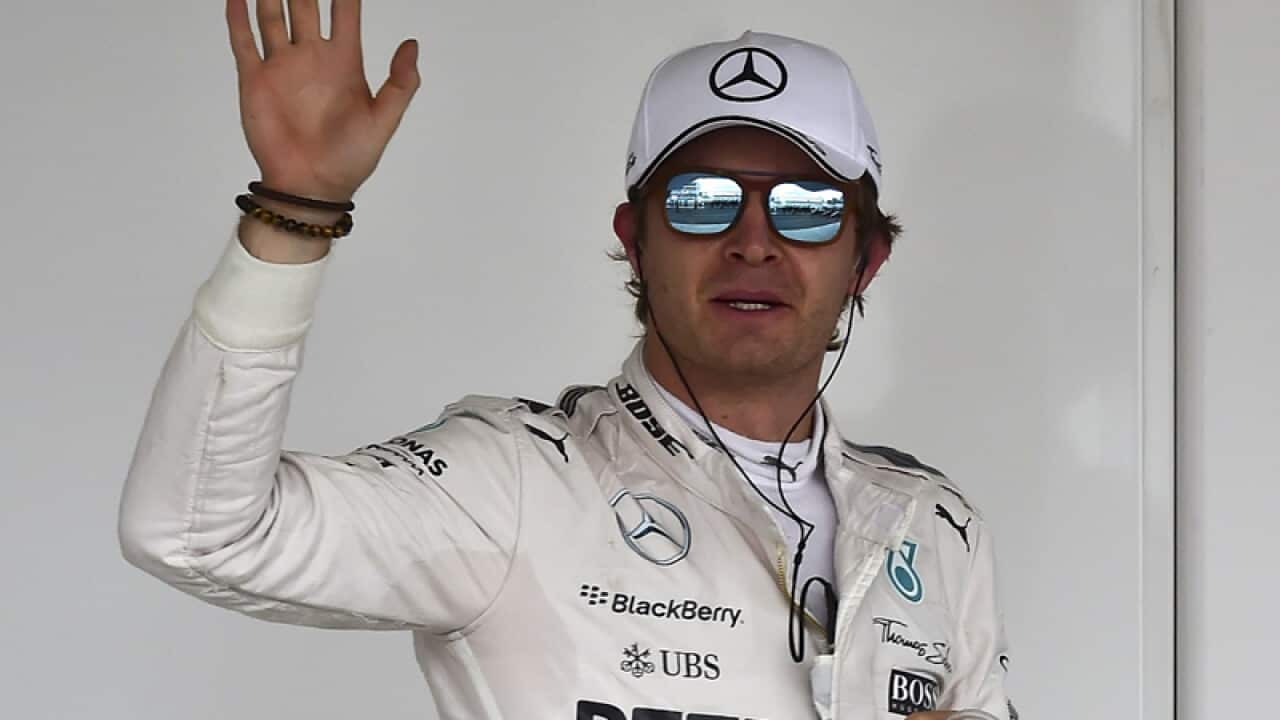 Mercedes AMG Petronas' German driver Nico Rosberg