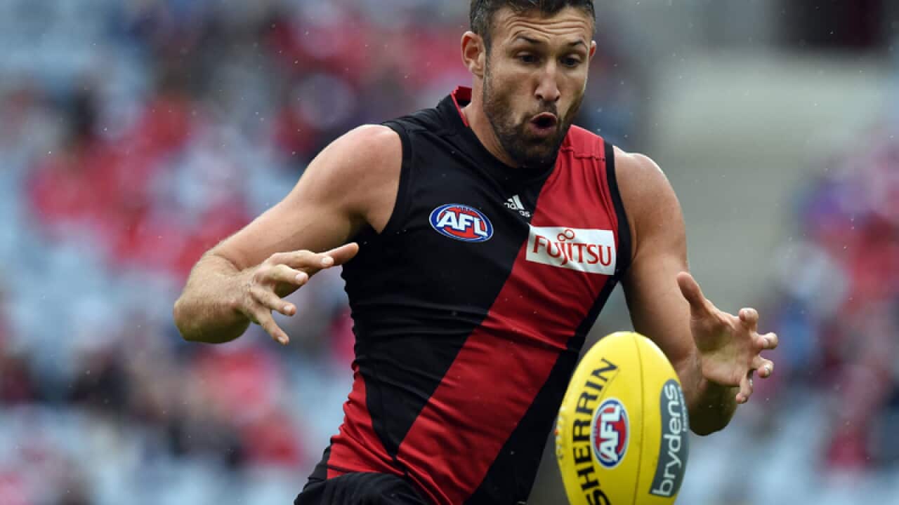 Bombers player Cale Hooker