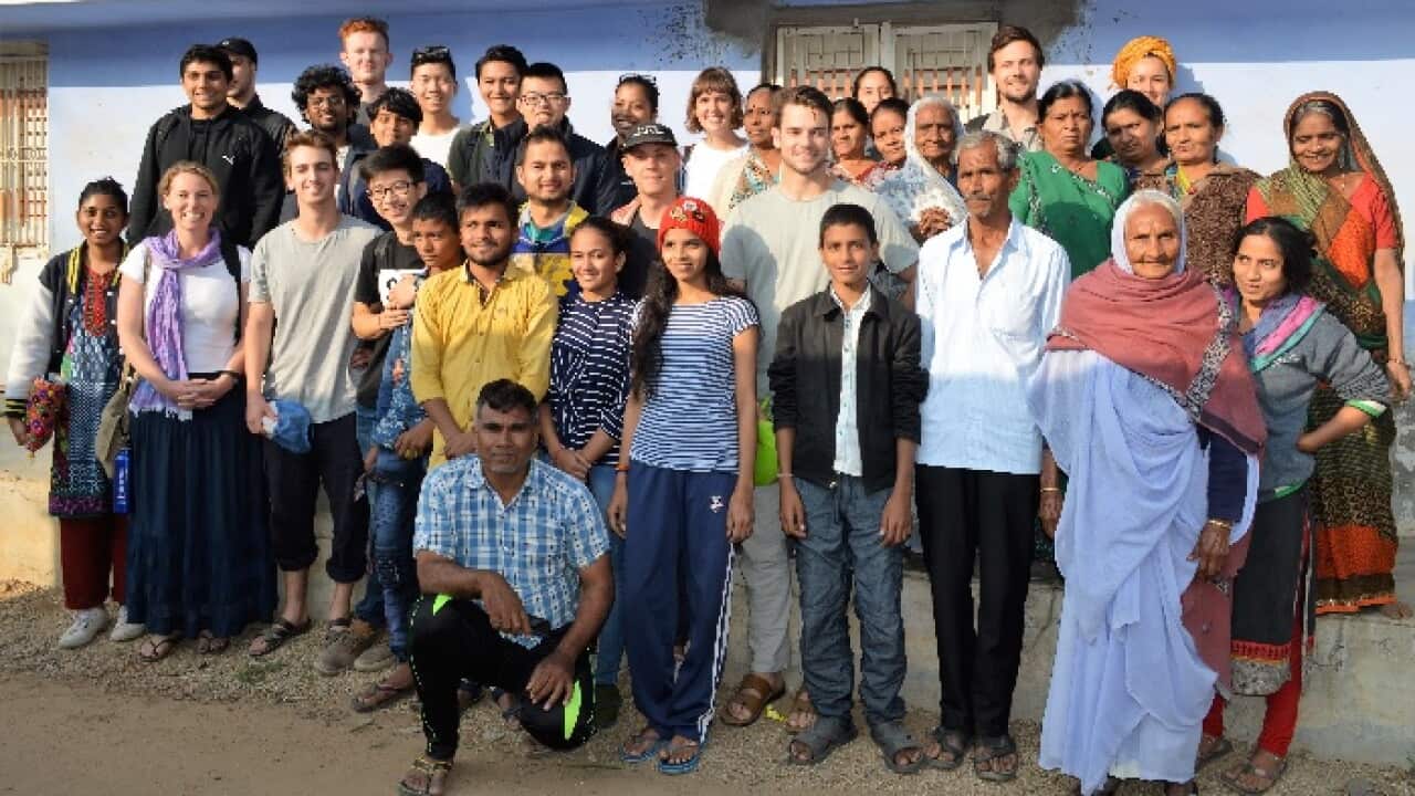 A group of students from The University of Sydney visited Gujarat