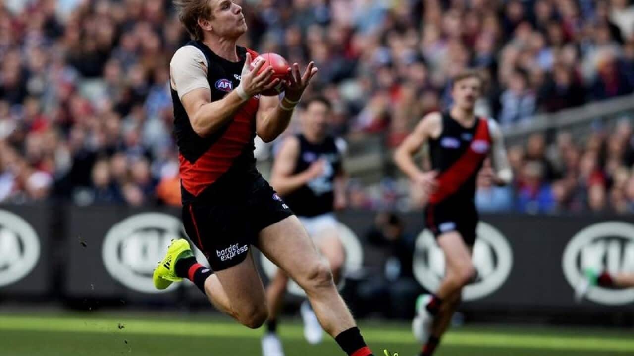 Michael Hurley of the Bombers