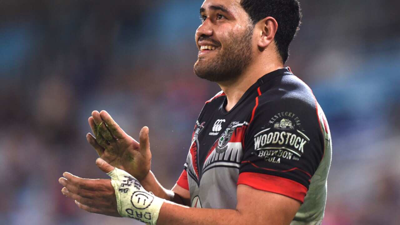 Warriors player Konrad Hurrell