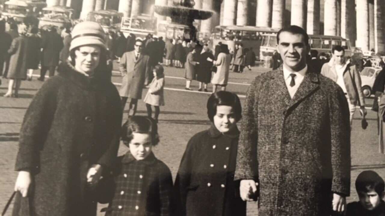 Len Destro and his family