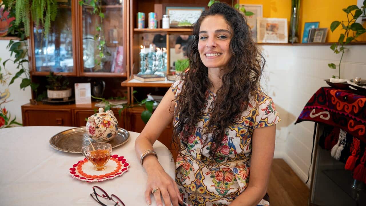 Parya Zaghand is celebrating Nowruz, the start of a new year, at her Persian restaurant in Sydney. (SBS- Spencer Austad ).jpg