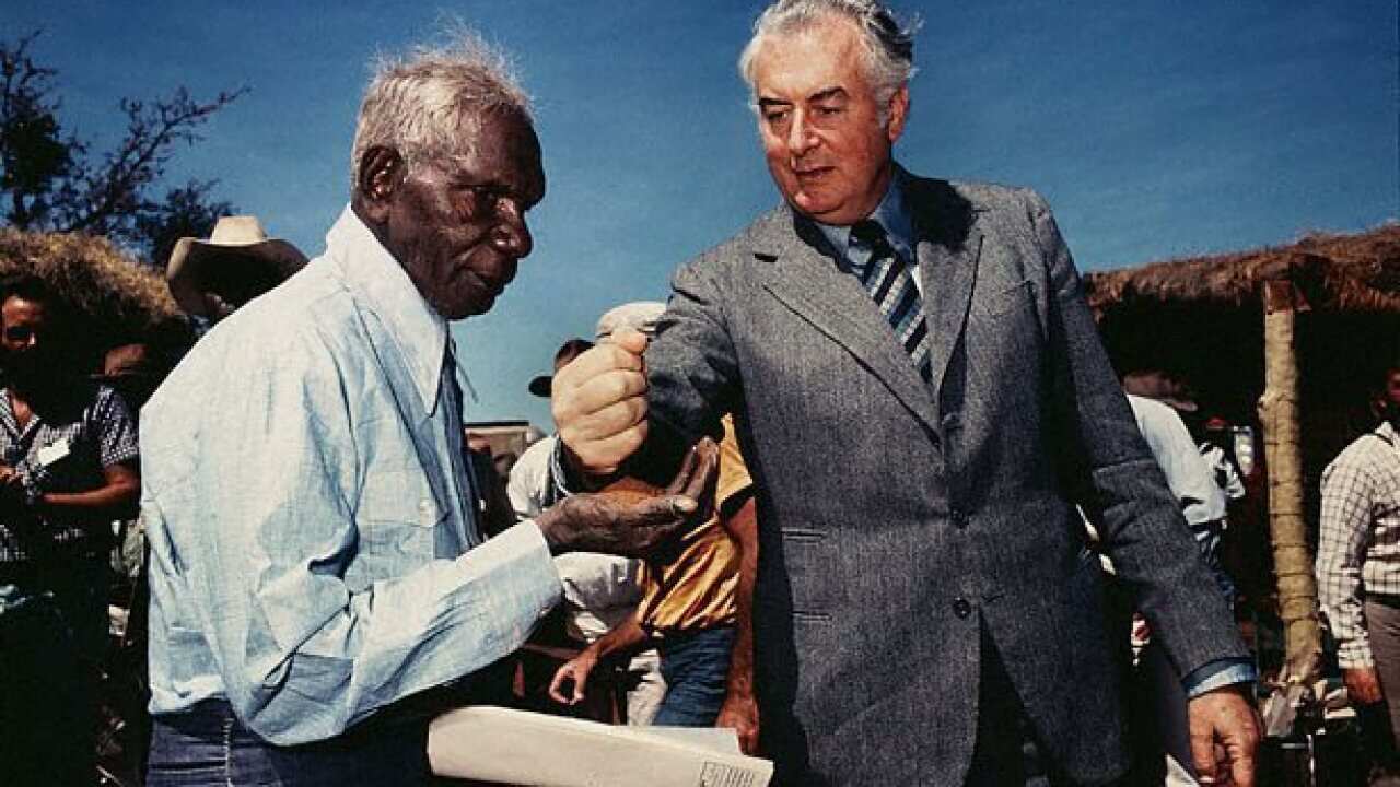 Vincent Lingiari & Gough Whitlam