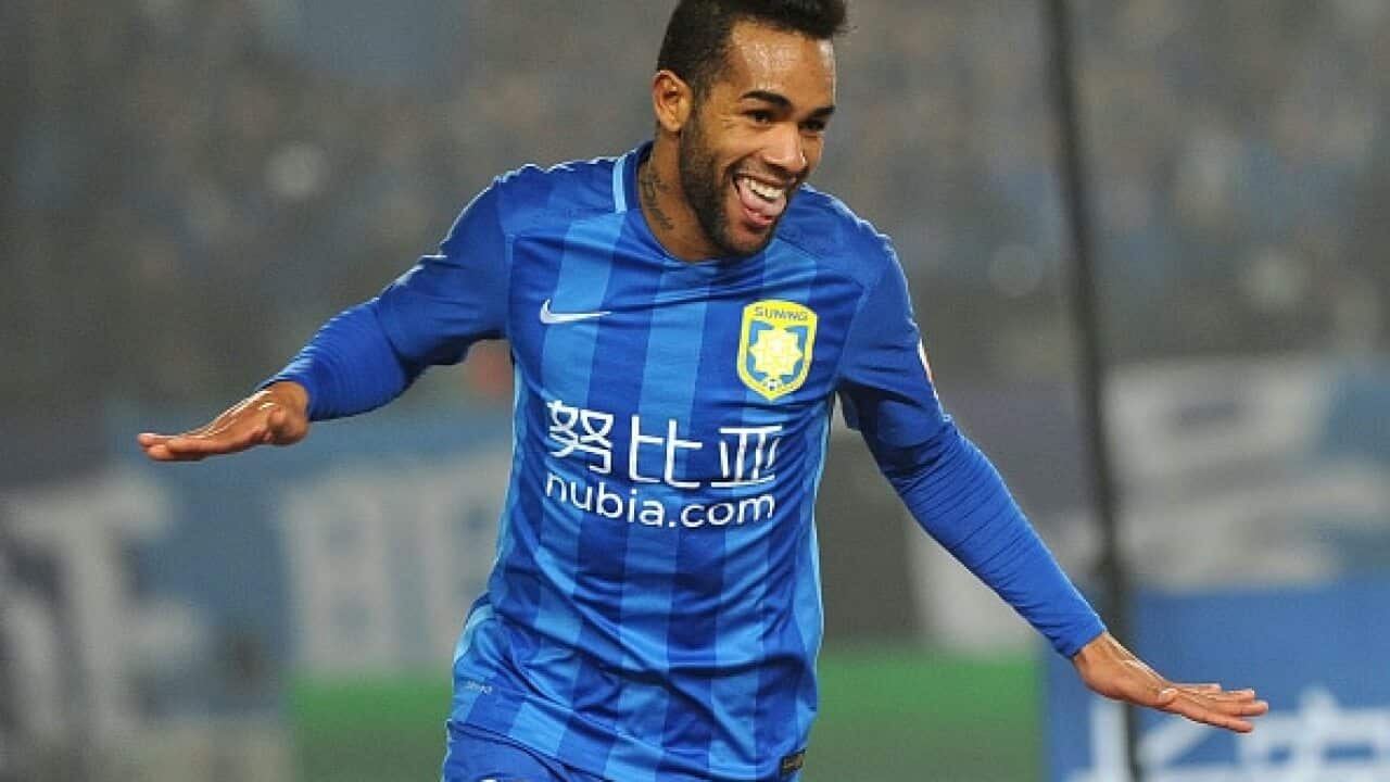 Jiangsu Suning's Alex Teixeira