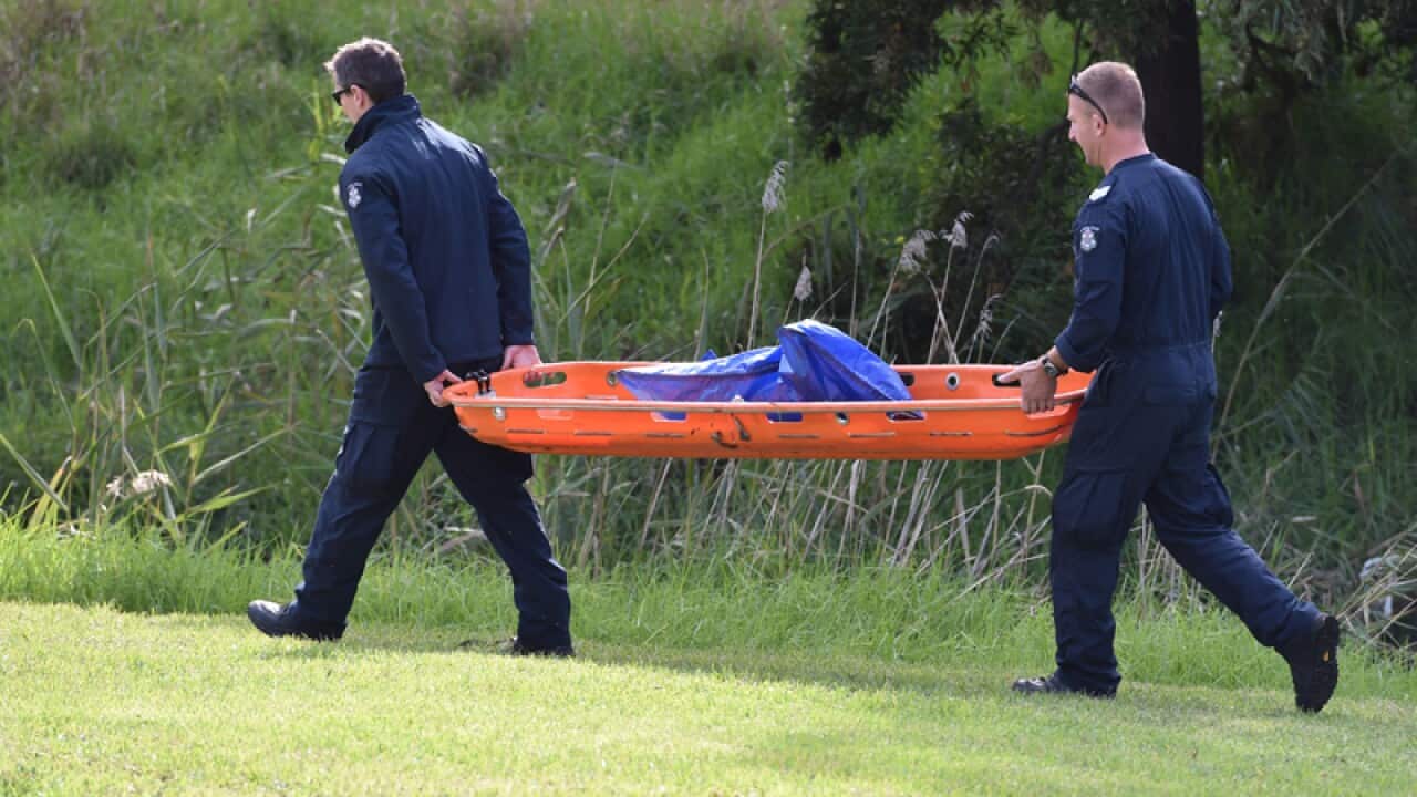 A 15-month-old girls body was found