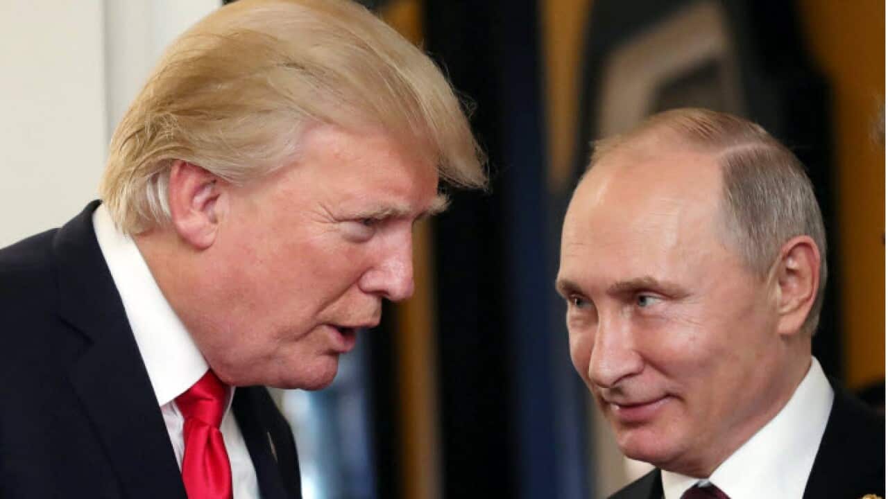 US President Donald Trump & Russian President Vladimir Putin
