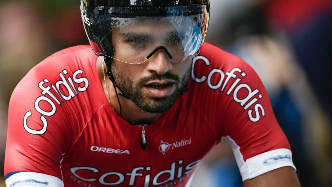 Home province advantage… Nacer Bouhanni hails from Epinal in the Vosges province that Vittel is also part of.