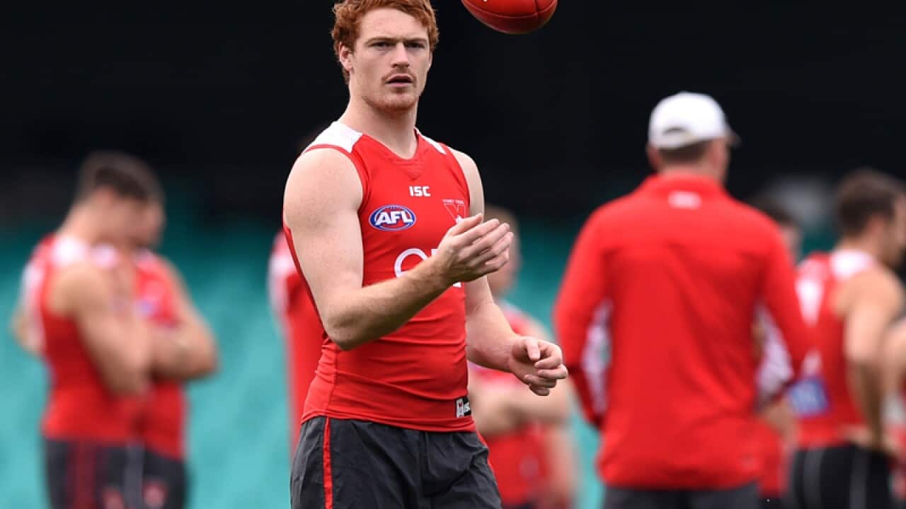 Sydney Swans AFL player Gary Rohan