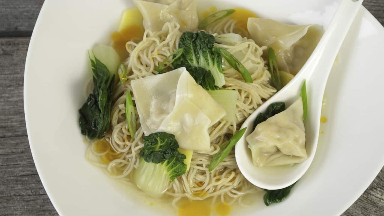 Wonton soup