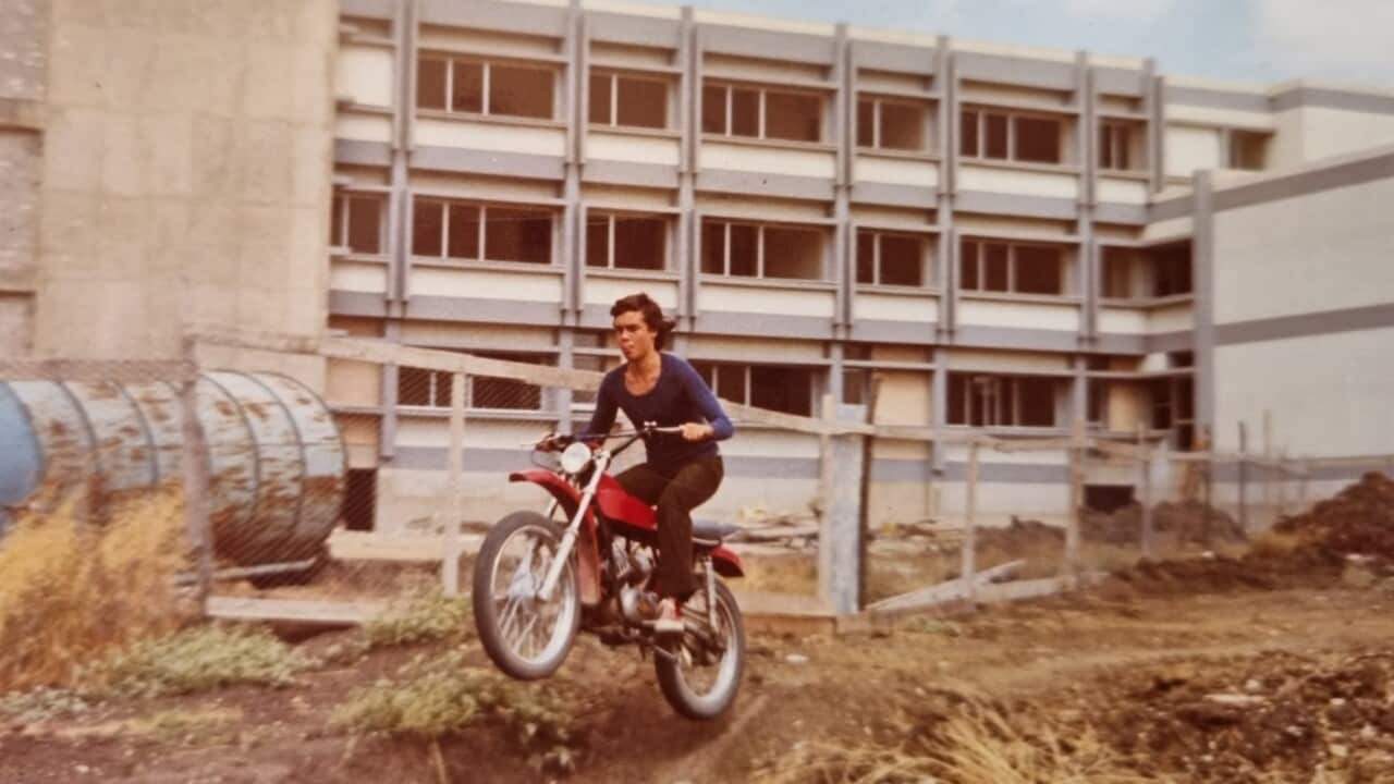 Emilio Lomonaco in 1974 in Caltanissetta