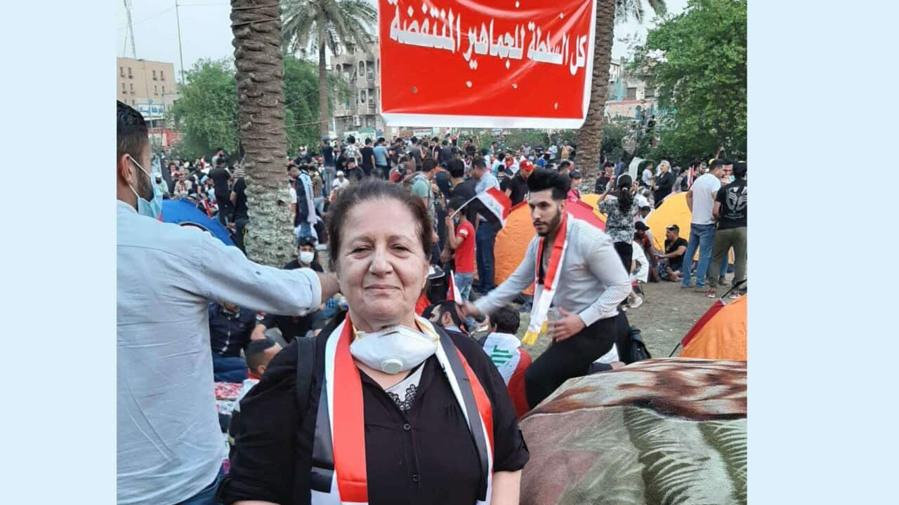 The secretary of the Iraqi Women's League, Mrs. Shamiram Odisho