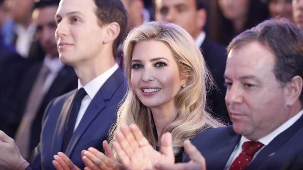 Donald Trump's daughter Ivanka Trump and husband Jared Kushner