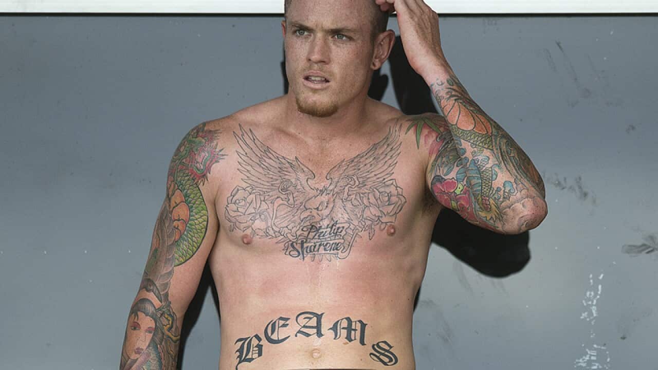 Brisbane Lions player Claye Beams