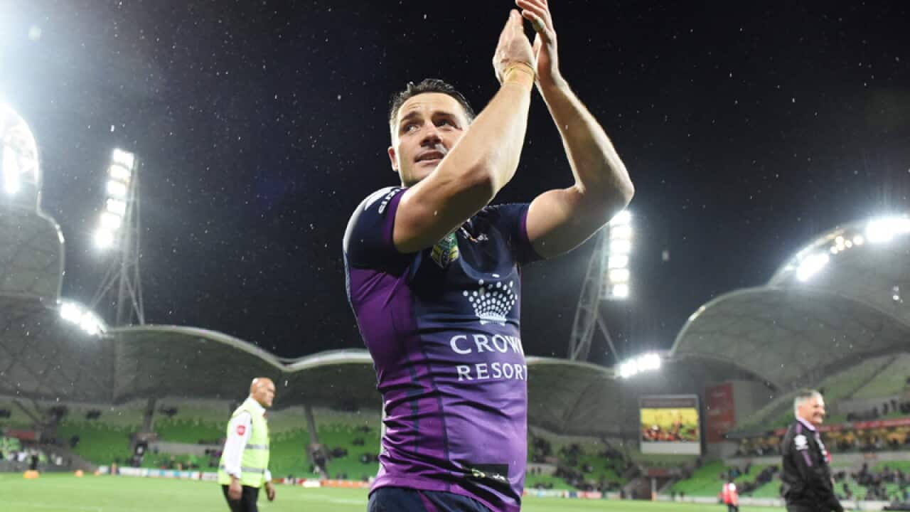 Storm halfback Cooper Cronk