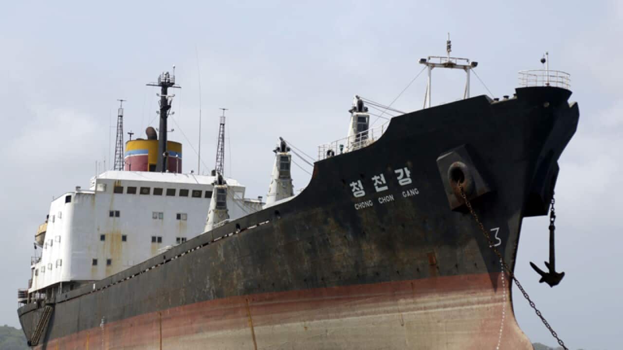 North Korean-flagged cargo ship Chong Chon Gang