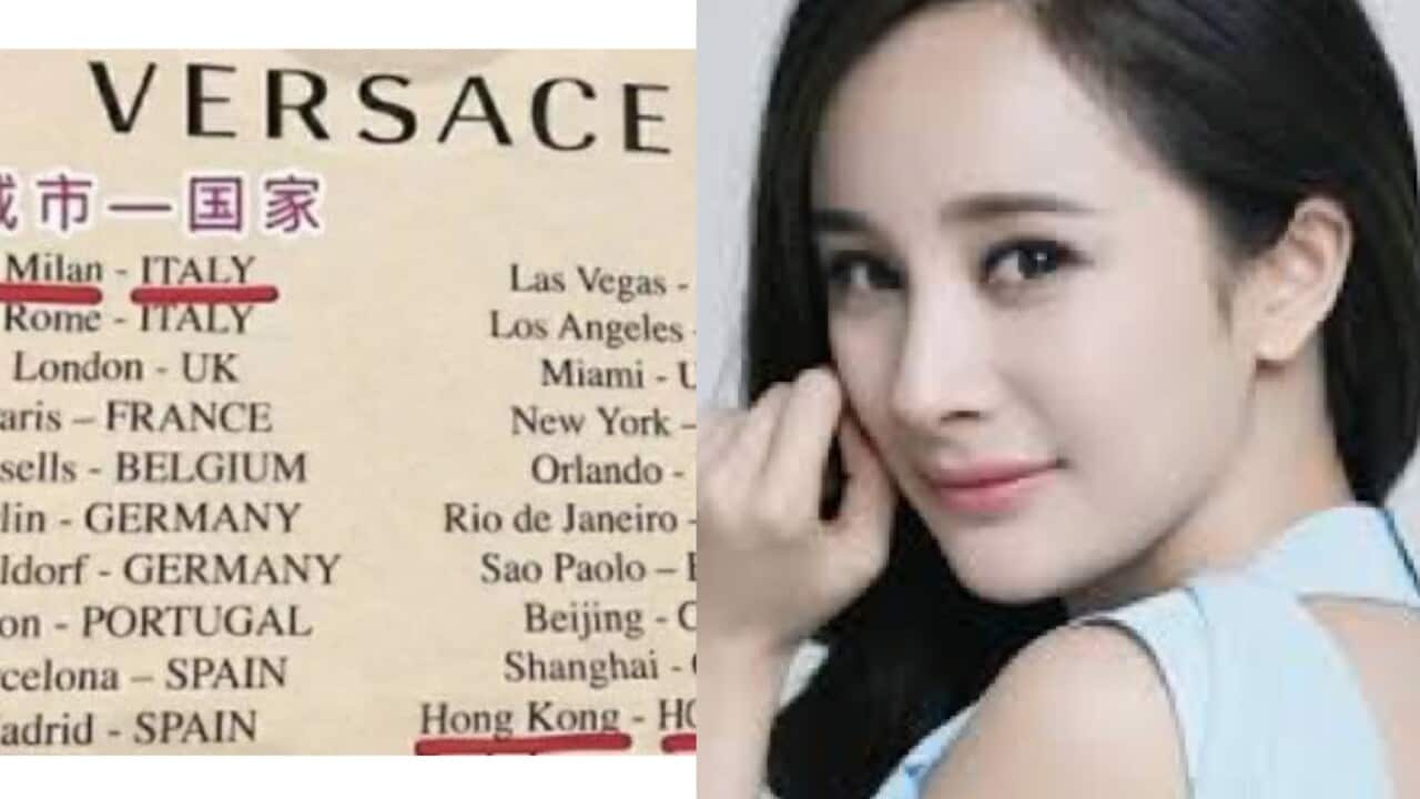 Versace apologises for T-shirt mislabelling Hong Kong, Macau as countries