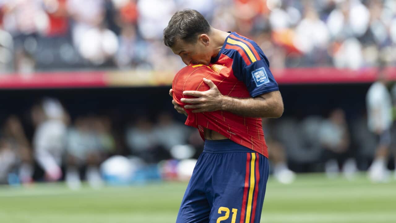 Spain Vs Austria in Los Angeles, USA - 02 Jul 2026