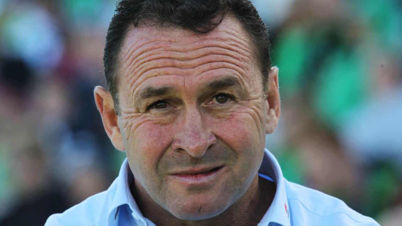 Canberra coach Ricky Stuart