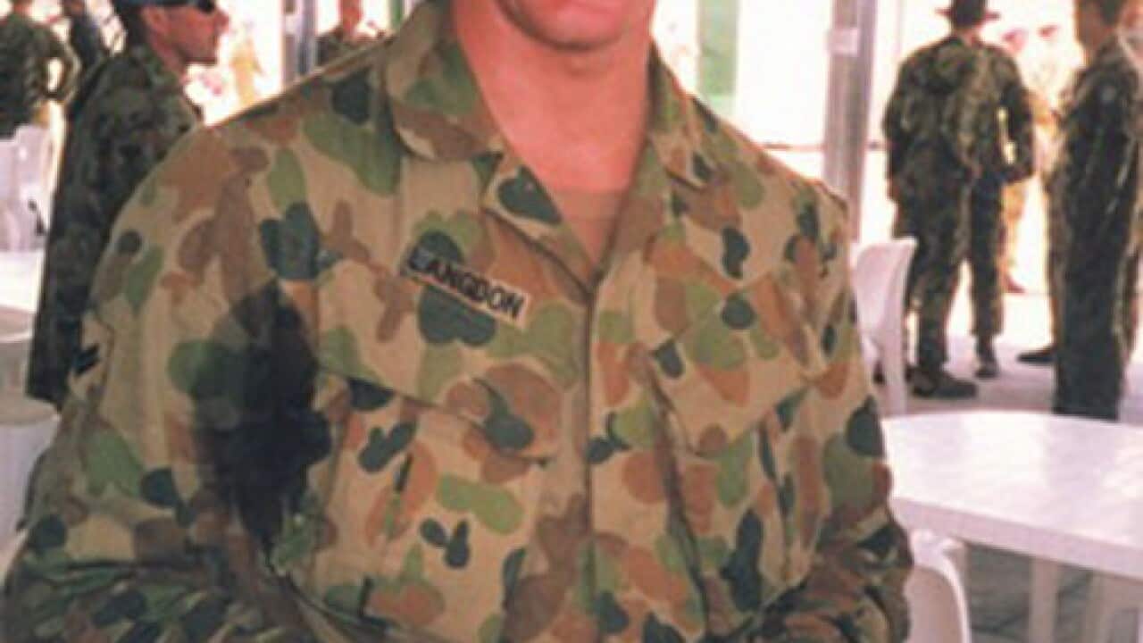 A file photo of former Australian soldier Robert Langdon, who served seven years in an Afghan jail for a killing he says was in self defence.
